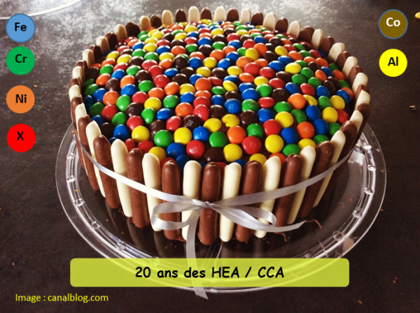 Un gâteau d'anniversaire pour la conférence HEA-CCA de la sf2m