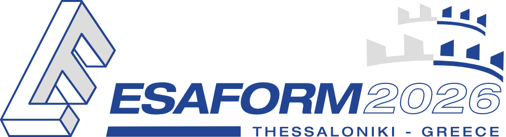 ESAFORM 2026 - 29th conference of the European Scientific Association for Material Forming
