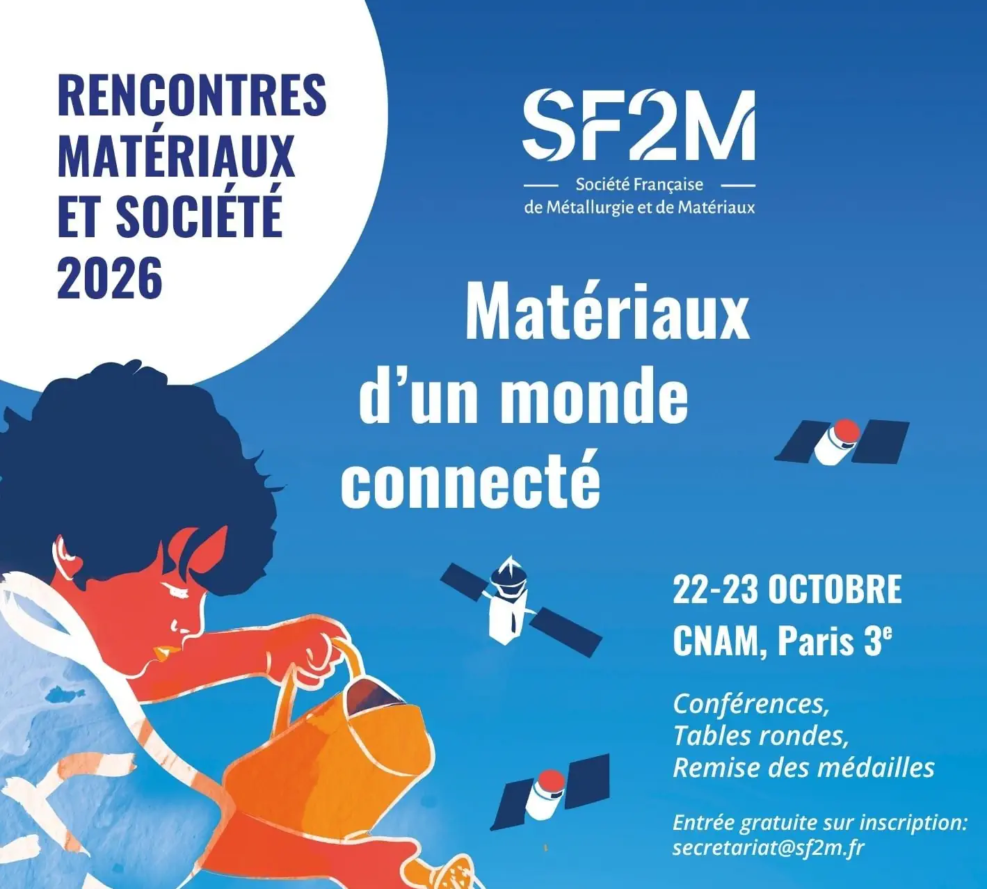 Rencontres matériaux et société 2026 - Matériaux d'un monde connecté